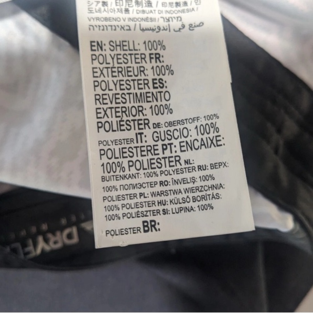 NEW SIZE 38 Men's Quiksilver Boardshorts Division 20" Length Polyester Black - Picture 7 of 10